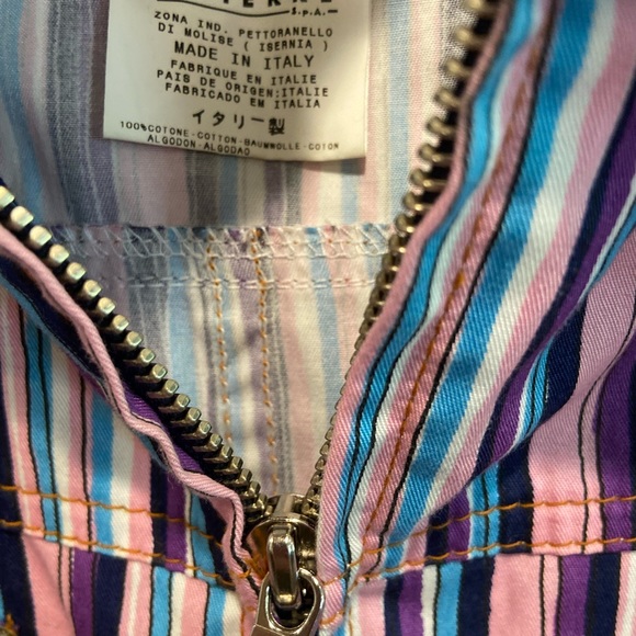 Authentic Dolce Gabanna Striped zip front jacket - Picture 8 of 9